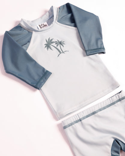 TRAJE DE BAÑO PALMERAS