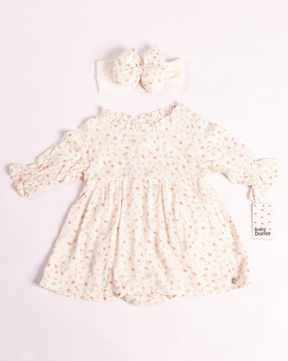 VESTIDO CRISTAL FLORECITAS