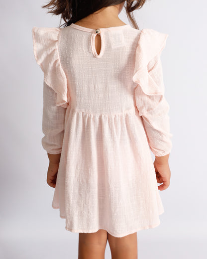 VESTIDO CIELO ROSADO