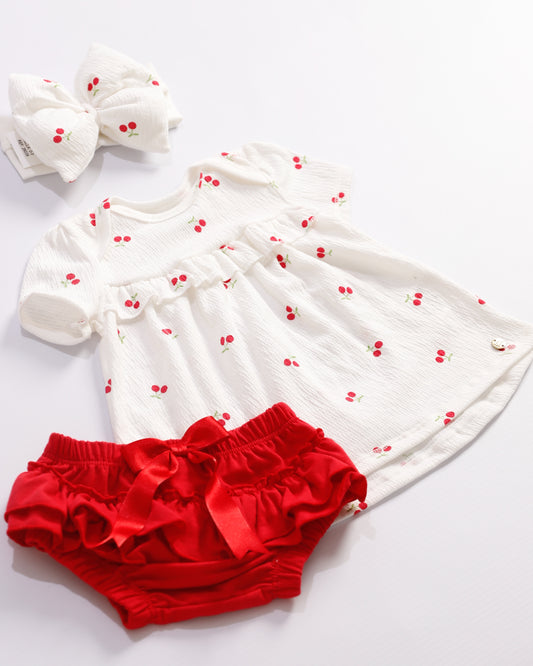 VESTIDO AMALIA CEREZAS