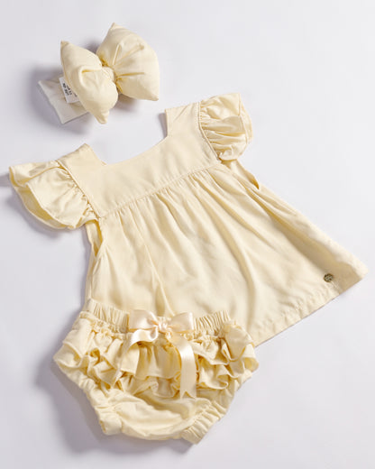 VESTIDO SARAI AMARILLO