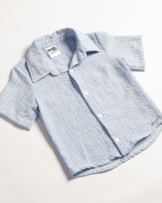 CAMISA VALENTINO AZUL