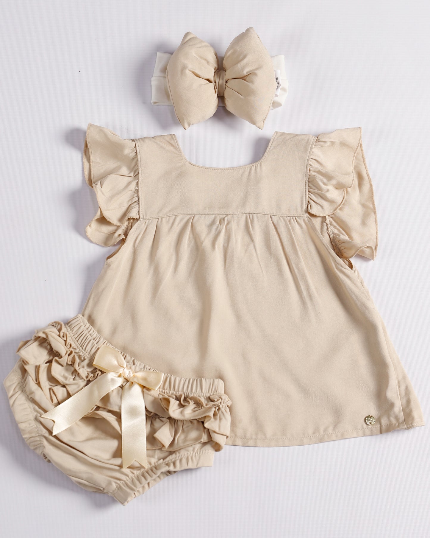VESTIDO SARAI CAMEL