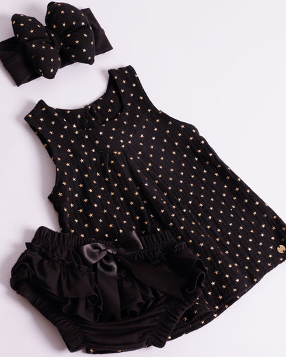 VESTIDO ALANA NEGRO ESTRELLAS