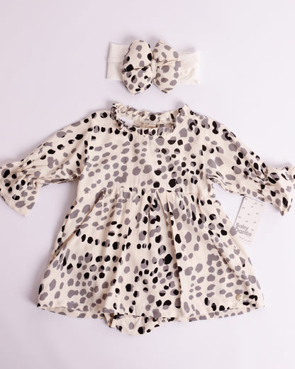 VESTIDO CRISTAL ANIMAL PRINT