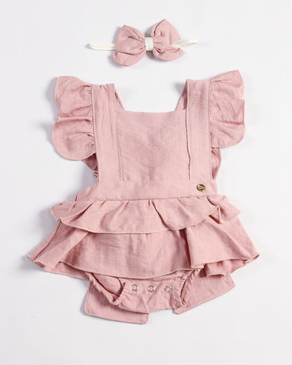 VESTIDO GALI ROSADO