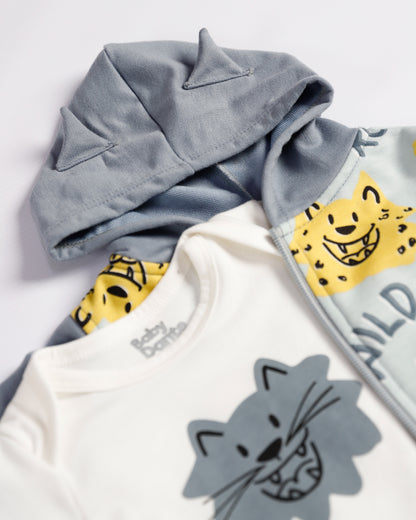CONJUNTO DE 3 PIEZAS TIGRE
