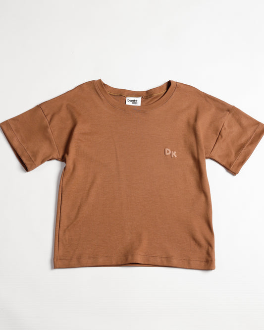 CAMISETA OVERSIZE CAFE