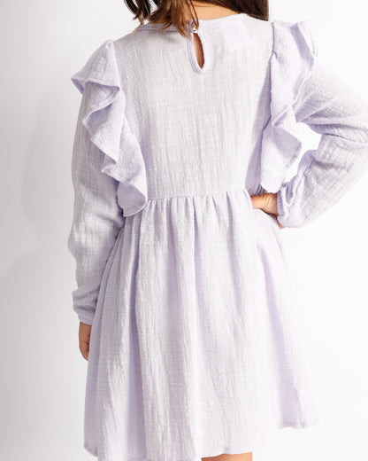 VESTIDO CIELO LILA