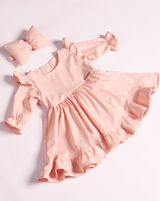VESTIDO GABY ROSADO