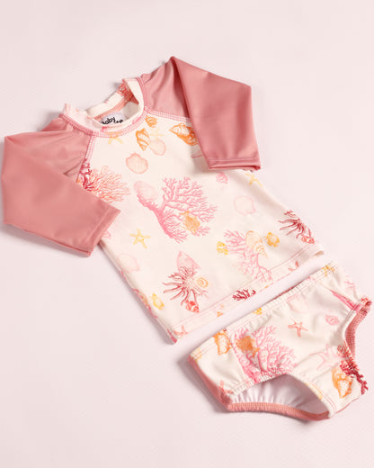 VESTIDO DE BAÑO ALGAS