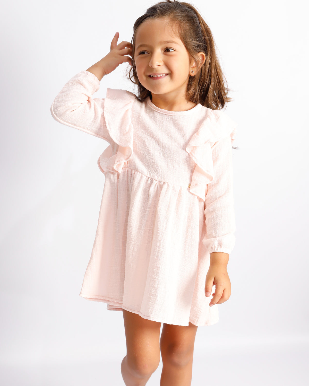 VESTIDO CIELO ROSADO