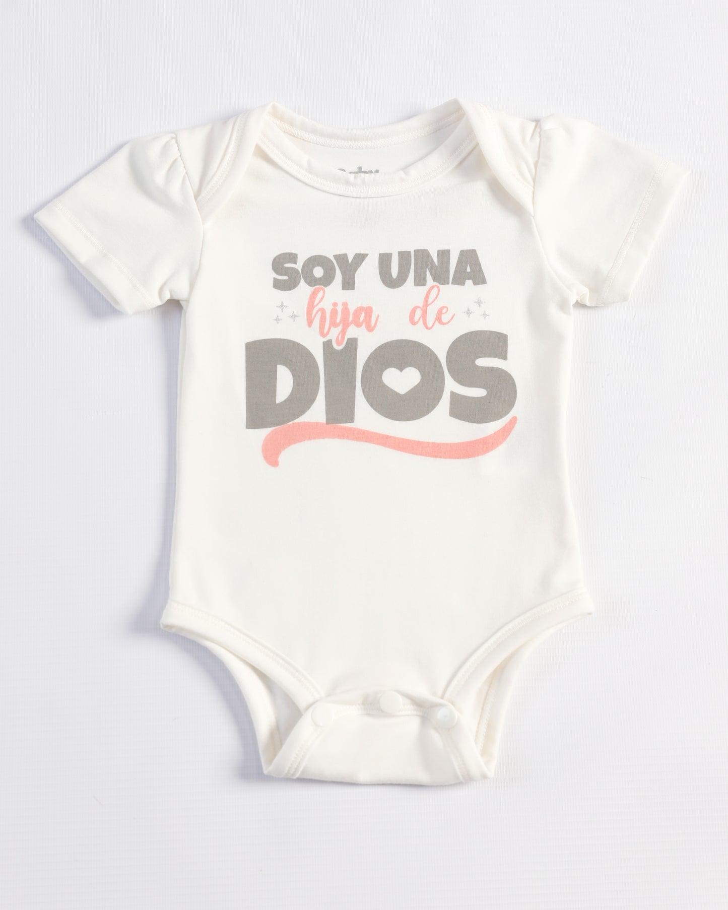 MAMELUCO NIÑA SOY UNA HIJA DE DIOS